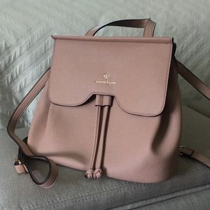 nanette lepore black backpack